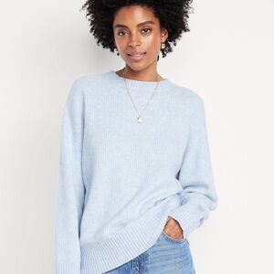 NWT!! Old Navy Women's Light Blue Crewneck Sweater